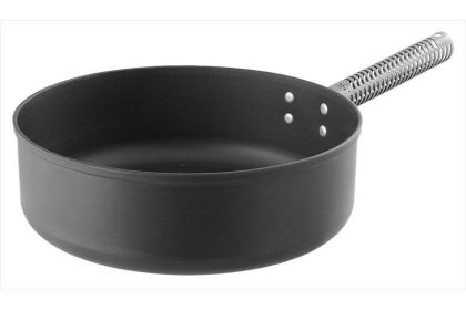 LloydPans Kitchenware USA Made Hard Anodized PTFE-Free  6-Quart Sauce Pan