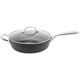 THE ROCK(TM) by Starfrit(R) 11-Inch Deep Diamond Fry Pan