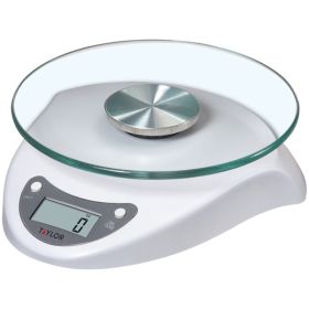 Digital Glass-Top Kitchen Scale