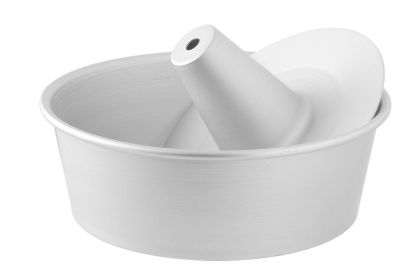 LloydPans Kitchenware 10 inch by 3.75 inch Angel Food Tube Pan