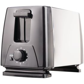Brentwood Appliances TS-280S 2-Slice Toaster with Extra-Wide Slots(D0102HHTP7W)