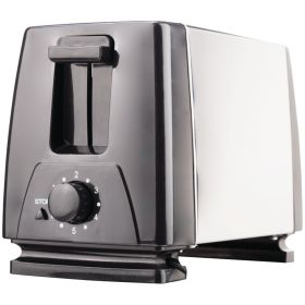 Brentwood Appliances TS-280S 2-Slice Toaster with Extra-Wide Slots(D0102HHTP7W)