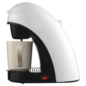 Brentwood Appliances TS-112W Single-Serve Coffee Maker with Mug (White)(D0102HHTPXY)