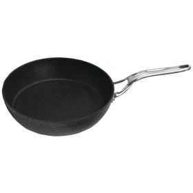 THE ROCK by Starfrit 060310-006-0000 THE ROCK by Starfrit Fry Pan with Stainless Steel Handle (8")(D0102HHUT1V)