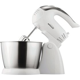Brentwood Appliances SM-1152 5-Speed + Turbo Electric Stand Mixer with Bowl (White)(D0102HHW7D7)