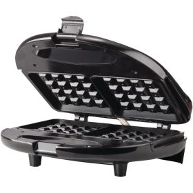 Brentwood Appliances TS-243 Nonstick Dual Waffle Maker (Black)(D0102HHW7MV)