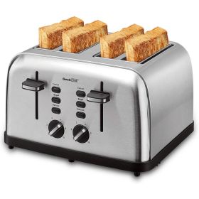 4-slice stainless steel toaster(D0102HPDSB7)