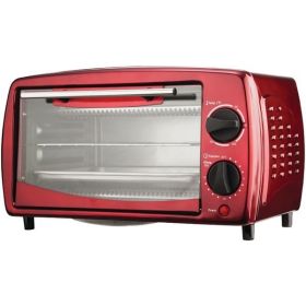 Brentwood Appliances TS-345R 4-Slice Toaster Oven and Broiler (Red)(D0102HPM9EU)