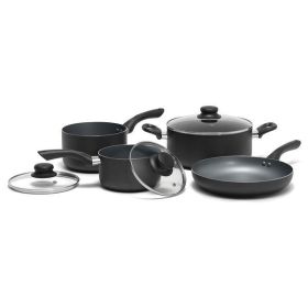 Starfrit Starbasix 034464-001-0000 7-Piece Aluminum Cookware Set(D0102HPMFUV)