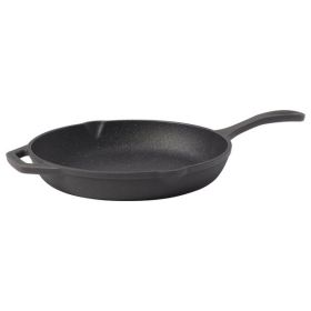 THE ROCK by Starfrit 032224-002-0000 THE ROCK by Starfrit Cast Iron Skillet (12-Inch)(D0102HPZHZ7)