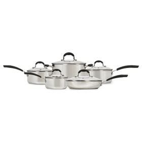 Starfrit 030899-001-0000 10-Piece Stainless Steel Cookware Set(D0102HPZRAG)