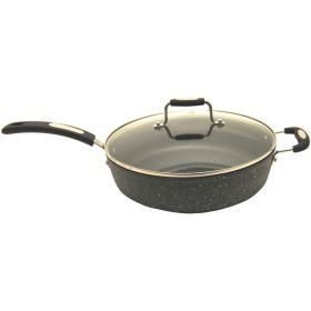 THE ROCK by Starfrit 060705-002-0000 THE ROCK by Starfrit 11" Deep-Fry Pan with Lid & Bakelite Handles(D0102HXGN77)