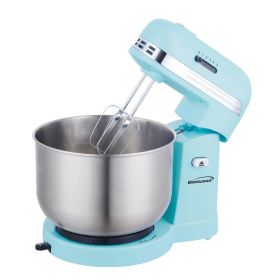 Brentwood Appliances SM-1162BL 5-Speed Stand Mixer with 3-Quart Stainless Steel Mixing Bowl (Blue)(D0102HXLGJW)