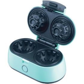 Brentwood Appliances TS-1402BL Double Waffle Bowl Maker(D0102HXLRPA)