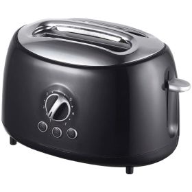 Brentwood Appliances TS-270BK Cool-Touch 2-Slice Retro Toaster with Extra-Wide Slots (Black)(D0102HXLRSA)