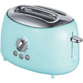 Brentwood Appliances TS-270BL Cool-Touch 2-Slice Retro Toaster with Extra-Wide Slots (Blue)(D0102HXLRSV)