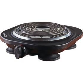 Brentwood Appliances TS-321BK 1,000-Watt Single Electric Burner (Black)(D0102HXPJNG)