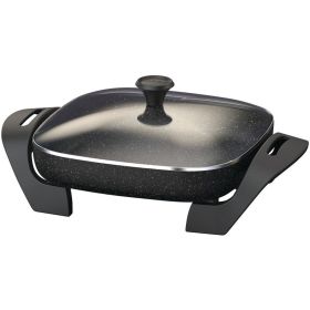 THE ROCK by Starfrit 024400-002-0000 THE ROCK by Starfrit 12-Inch Electric Skillet(D0102HXPVK7)