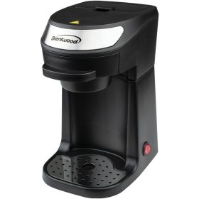 Brentwood Appliances TS-111BK Single-Serve Coffee Maker with Mug(D0102HXQSM7)