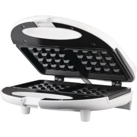 Brentwood Appliances TS-242 Nonstick Dual Waffle Maker (White)(D0102HXXB7A)