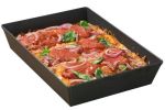 LloydPans Kitchenware USA Made Hard-Anodized 10 inch by 14 Inch Detroit Style Pizza Pan