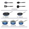 Kitchen Cookware Sets, Nonstick Pots and Pans Set, 12 Pcs, Non Sticking Granite Cookware, Induction Cookware Set, Dishwasher and Oven Safe