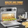 23L Air Fryer Oven 1700W Convection Roaster Muti-functional Toaster Oilless(D0102HPZ6EV)