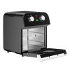 12.7QT 1600W Electric Rotisserie Dehydrator Convection Air Fryer Toaster Oven(D0102HEBJCU)