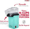 Popcorn Machine Hot Air Electric Popper Kernel Corn Maker Bpa Free No Oil 5 Core POP(D0102HHDF76)
