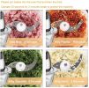 Homeleader Electric Food Chopper, 5-Cup Food Processor, 1.2L Glass Bowl Grinder Stainless Steel Motor Unit and 4 Sharp Blades(D0102HP6S2G)