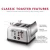 4-slice stainless steel toaster(D0102HPDSB7)