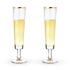 Wedding Champagne Flute Set by Twine