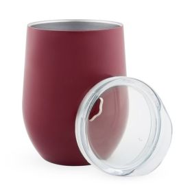 Sip & Go Stemless Wine Tumbler in (Color: Berry by True)