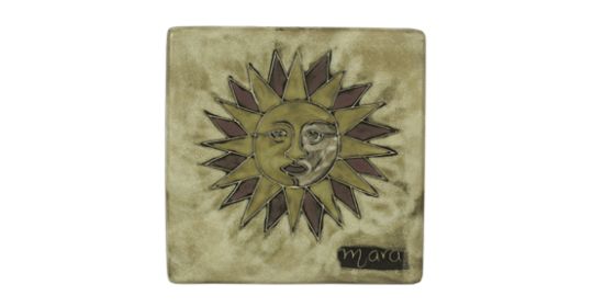 Tiles/Trivets 6x6 (Style: Suns Southwestern)