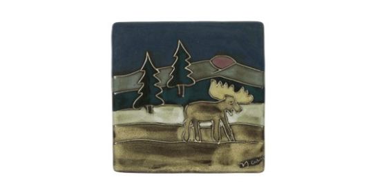 Tiles/Trivets 6x6 (Style: Moose)